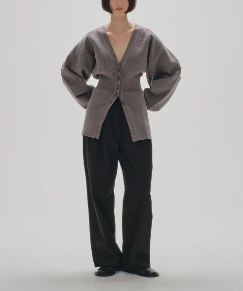 TODAYFUL 「TODAYFUL」 ニットカーディガン ONE SIZE ライトグレー