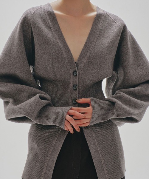 TODAYFUL 「TODAYFUL」 ニットカーディガン ONE SIZE ライトグレー