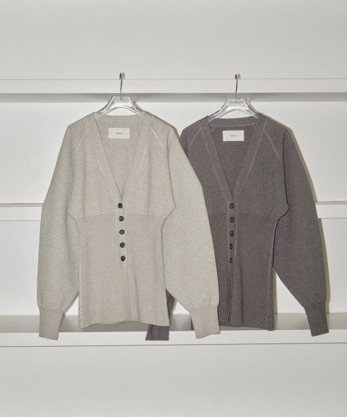 TODAYFUL グレー ニットカーディガン TODAYFUL 「TODAYFUL」 ニットカーディガン ONE SIZE ライトグレー