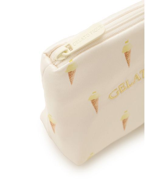 gelato pique（ジェラートピケ） ポーチ ソルベ総柄ティッシュポーチ