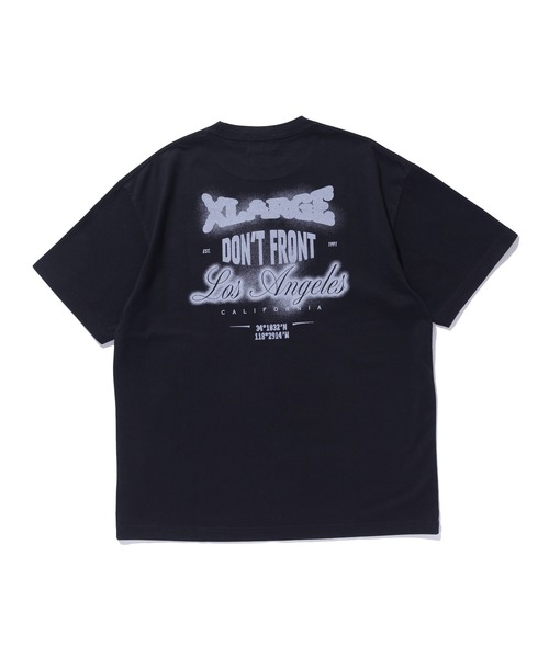 XLARGE（エクストラ ラージ） tシャツ SPRAY PRINTED S/S TEE メンズ
