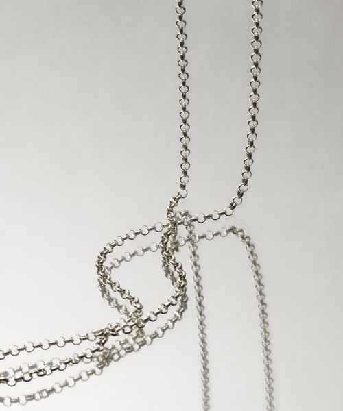 ネックレス 「SAMH by LILAS」ラウンドチェーン60cmネックレス SV レディースの画像