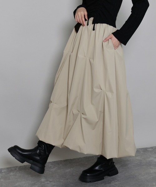 「J by blue」 スカート MEDIUM ベージュ レディース_画像2