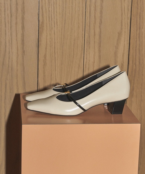 「GRISE」 パンプス 23cm アイボリー レディース_画像6