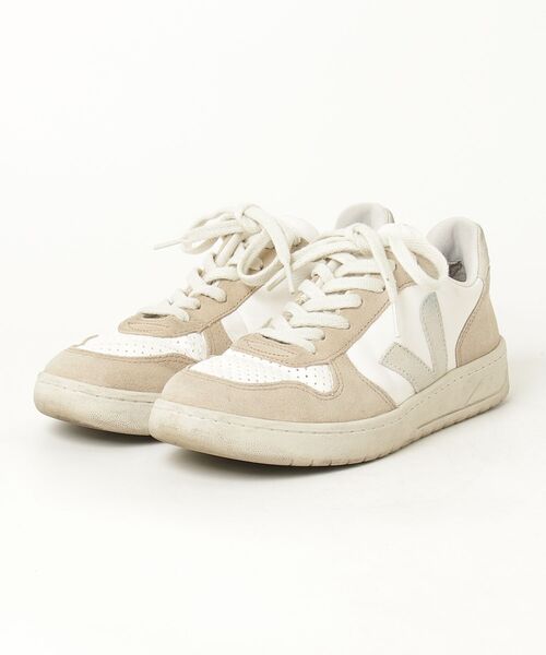 VEJA スニーカー 25cm VEJA（ヴェジャ） ローカットスニーカー 25cm ベージュ レディース