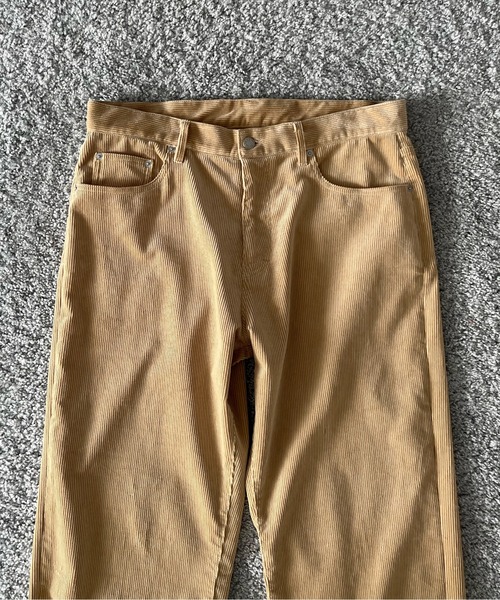 ワイドパンツ パンツ KAIKO Corduroy pants メンズ レディースの画像