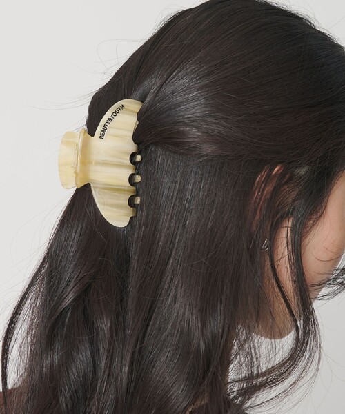 美品　BEAUTY & YOUTH　UNITED ARROWS　クリップオン BEAUTY＆YOUTH UNITED ARROWS ヘアクリップ ロゴ クリップ : ZOZOTOWN