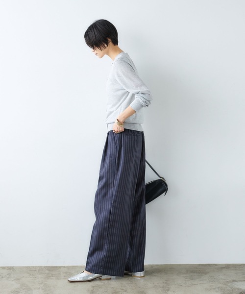 CROSS FUNCTION（クロスファンクション） ワイドパンツ スラックス