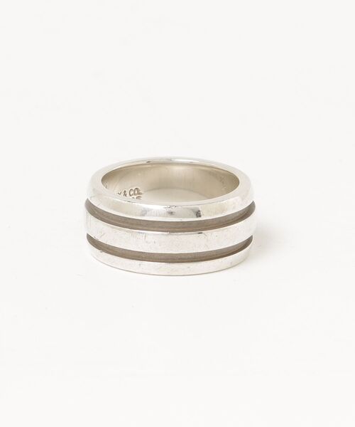 Tiffany&Co.ティファニー グルーブド ダブルライン リング 約11号 TIFFANY&Co.（ティファニー） グルーブド ダブルライン リング 11号