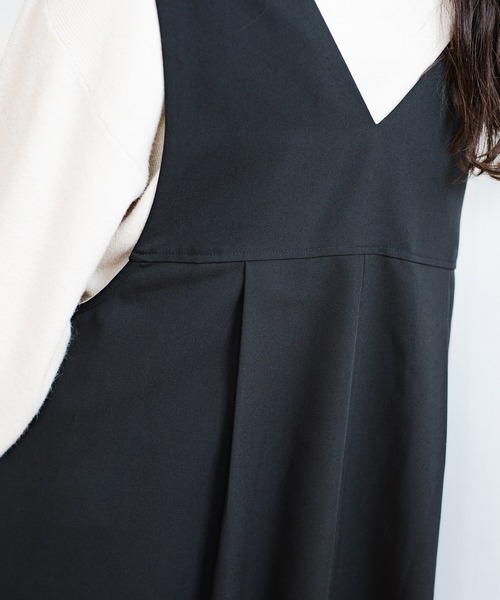 「haco!」 ノースリーブワンピース X-LARGE ブルー レディース_画像3