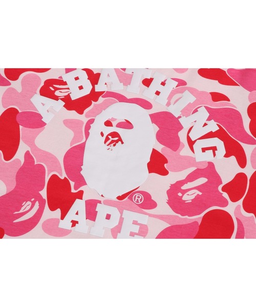 A BATHING APE（アベイシングエイプ） 長袖Tシャツ X-LARGE ピンク