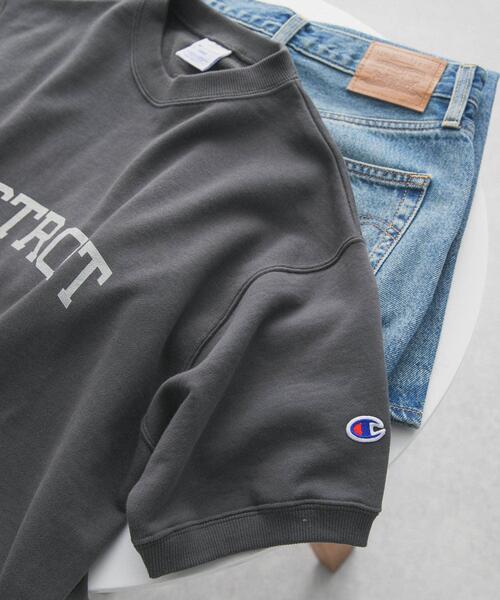 Champion（チャンピオン） 7分袖カットソー ONE グレー レディース