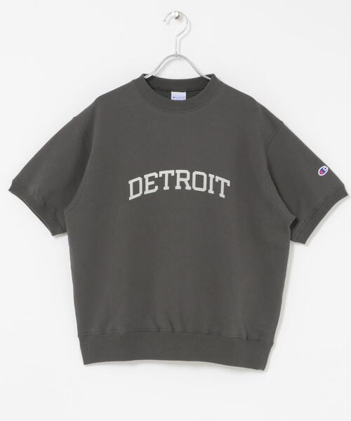Champion（チャンピオン） 7分袖カットソー ONE グレー レディース