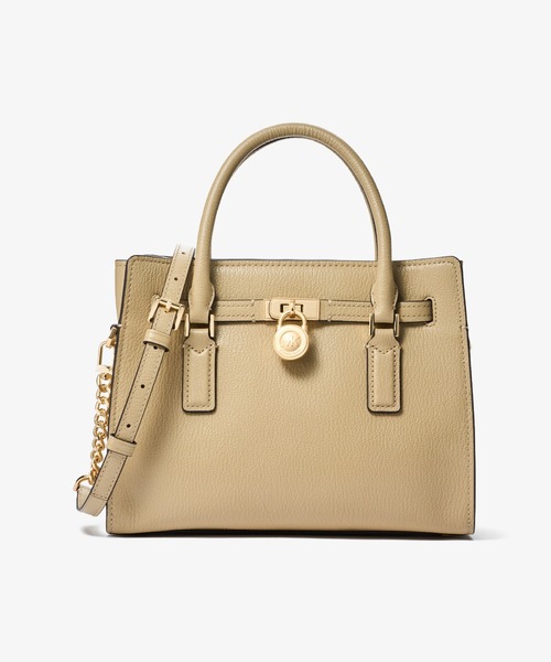 MICHAEL KORS（マイケルコース） ハンドバッグ HAMILTON レザー クロス