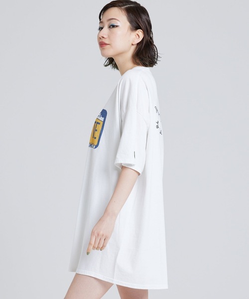 「Little sunny bite」 7分袖カットソー MEDIUM ブラック レディース_画像3