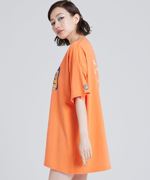 「Little sunny bite」 7分袖カットソー MEDIUM ブラック レディース_画像4