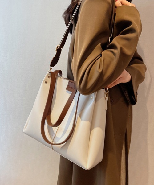 「Miniministore」 「umabaoluo」2WAYバッグ フリー アイボリー レディース_画像6