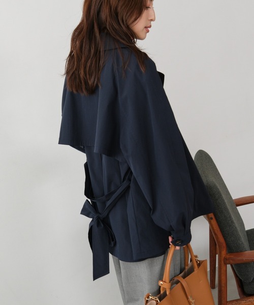 Elura（エルーラ） トレンチコート コート ショートトレンチ/1055363