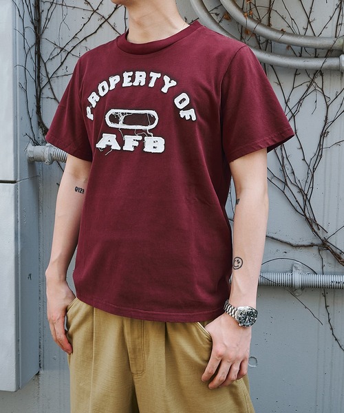 AFB（エーエフビー） tシャツ POA TEE メンズ : ZOZOTOWN Yahoo!店