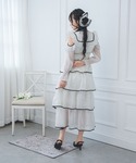 ワンピース 2wayシアードットティアードロン...の詳細画像3