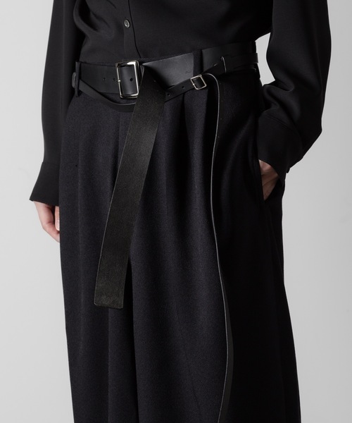 ATO（アトウ） ベルト COWHIDE DOUBLE BELT メンズ : ZOZOTOWN Yahoo