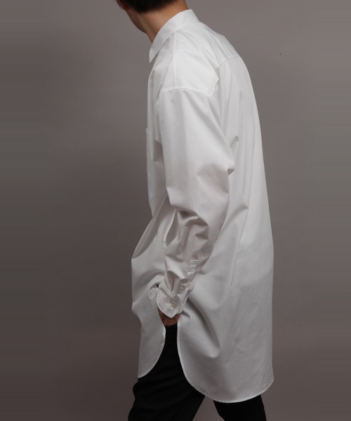 ATO（アトウ） シャツ PE/C LONG SHIRT メンズ : ZOZOTOWN Yahoo!店