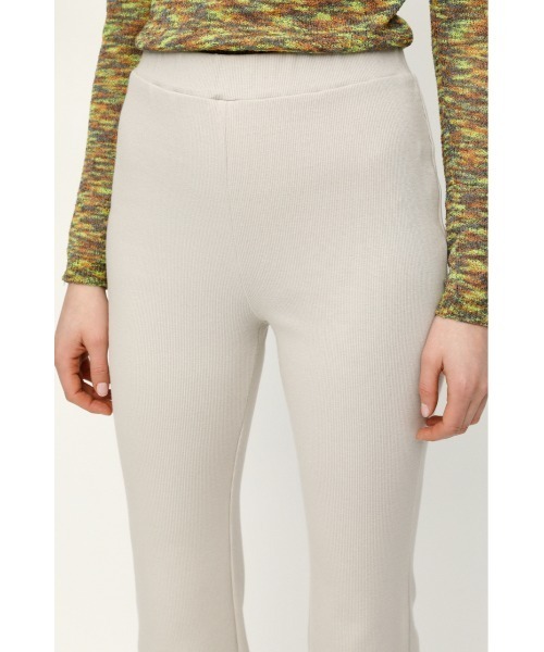SLY パンツ スラックス RELAX RIB FLARE PT リラックス リブ