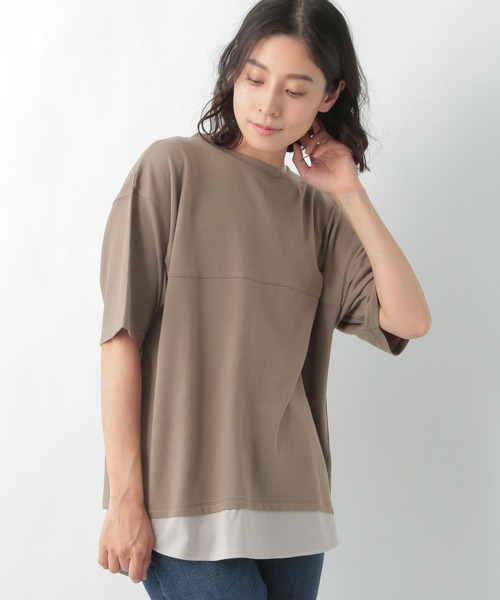 Tシャツ Tシャツ 1枚でコーデが完成 フェイクレイヤードｔシャツ２ 9507 Zozotown Paypayモール店 通販 Paypayモール