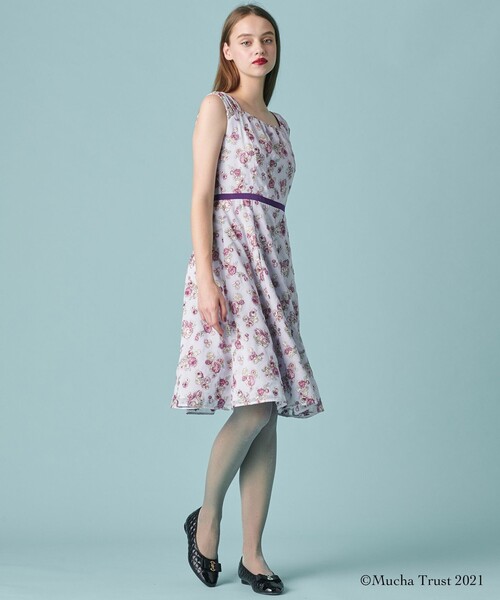 TOCCA ワンピース 【洗える！】FOUR FLOWERS ROSE ドレス