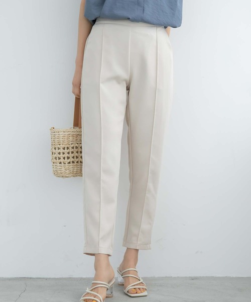 パンツ coloris. fifth（フィフス） パンツ センターラインテーパードカラーパンツ