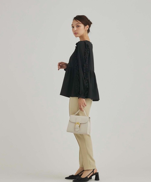 パンツ coloris. fifth（フィフス） パンツ センターラインテーパードカラーパンツ