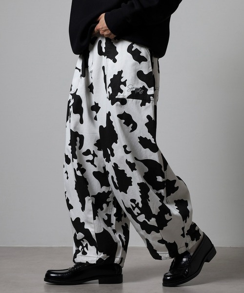 アルベロベロ裾素敵パンツ RE730 パンツ Balloon wide baker pants / 裾ドローコード
