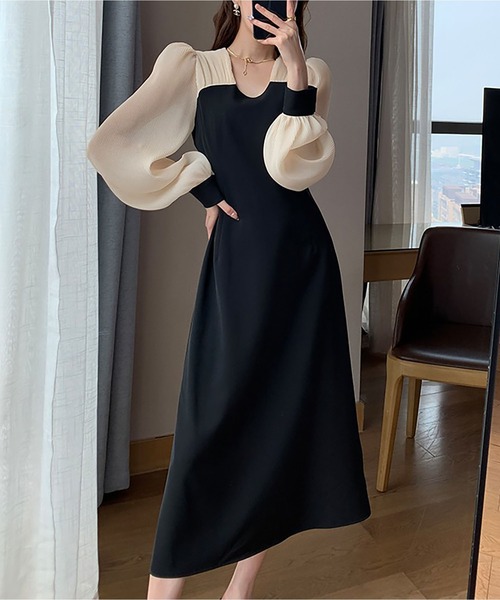 ワンピース バイカラーワンピース : ZOZOTOWN Yahoo!店 - 通販 - Yahoo
