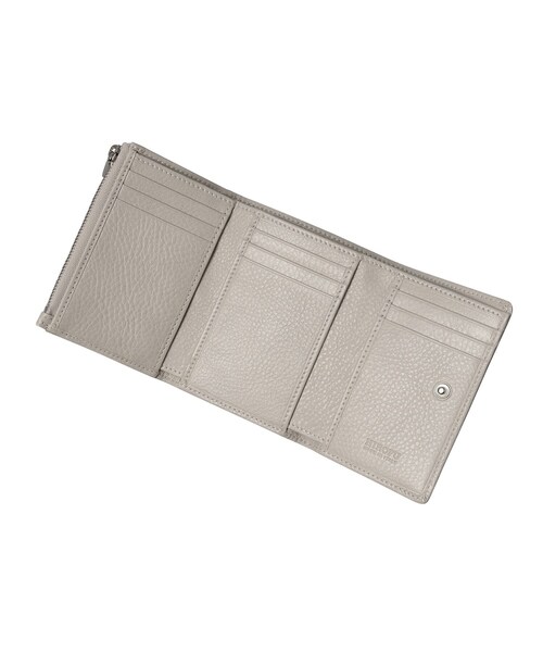 HIROFU（ヒロフ） 財布 「センプレ」三つ折り財布 レザー ウォレット