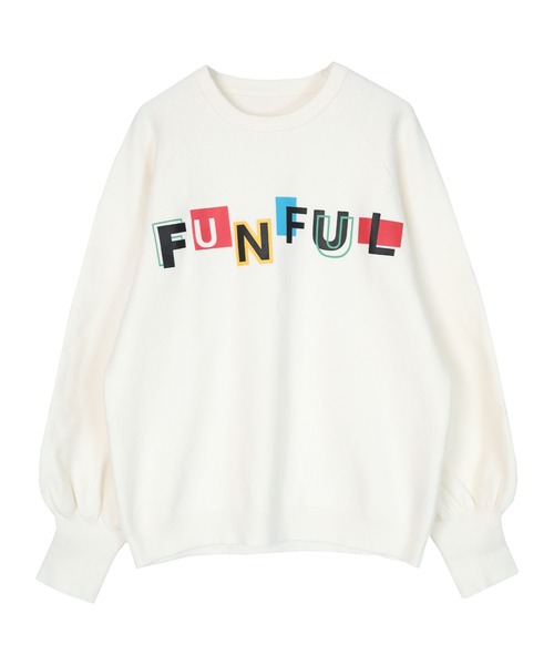 miette（ミエット） トレーナー スウェット カラフルロゴプリント