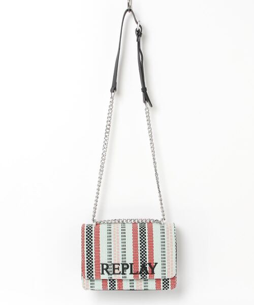 REPLAY（リプレイ） ショルダーバッグ バッグ インターレース 