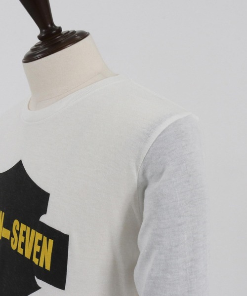 seventy seven tシャツ mlt4670- light onz 3-4 sleeve t-shirts