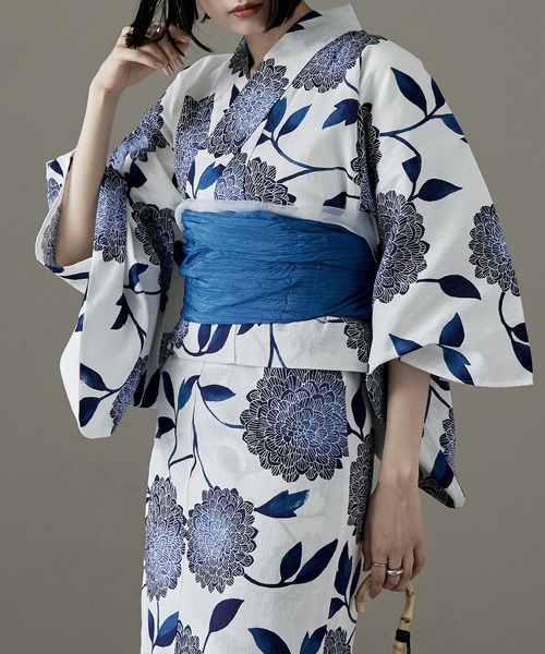 大人浴衣ブランドasaka 着付けのいらない二部式浴衣 セパレート