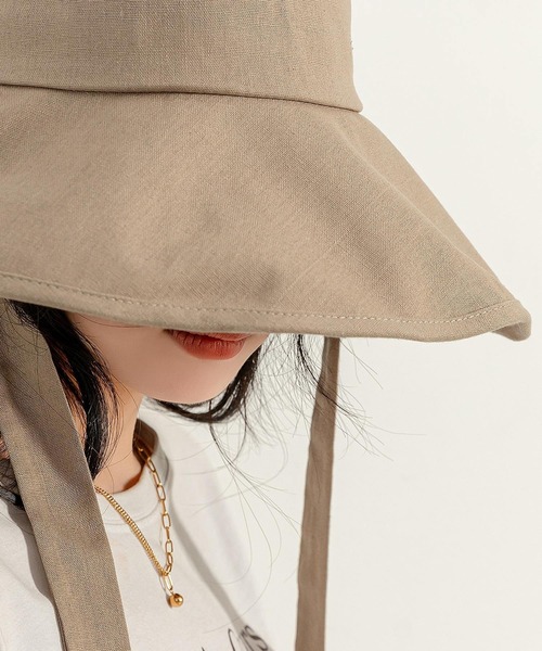 DAY CLOSET 帽子 ハット レディース ベーシックリボンバケット