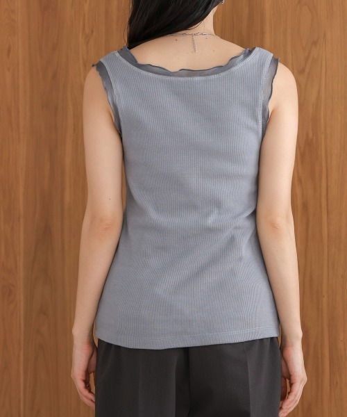 ASKYURSELF/OE ノースリーブ タンク シャツ ASKYURSELF/OE ノースリーブ タンク シャツ (ASKYURSELF/Tシャツ