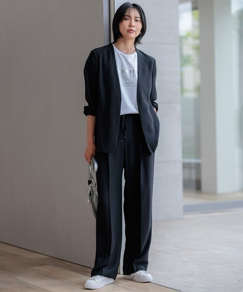 23区（ニジュウサンク） ジャケット ノーカラージャケット 「洗える