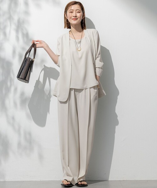 23区（ニジュウサンク） ジャケット ノーカラージャケット 「洗える