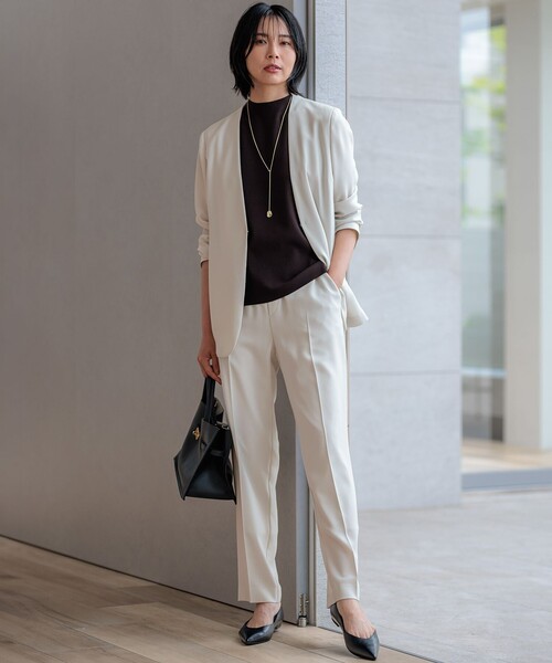 23区（ニジュウサンク） ジャケット ノーカラージャケット 「洗える