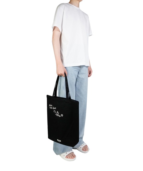 MSGM（エムエスジーエム） トートバッグ 「New」MSGM NEVER LOOK BACK