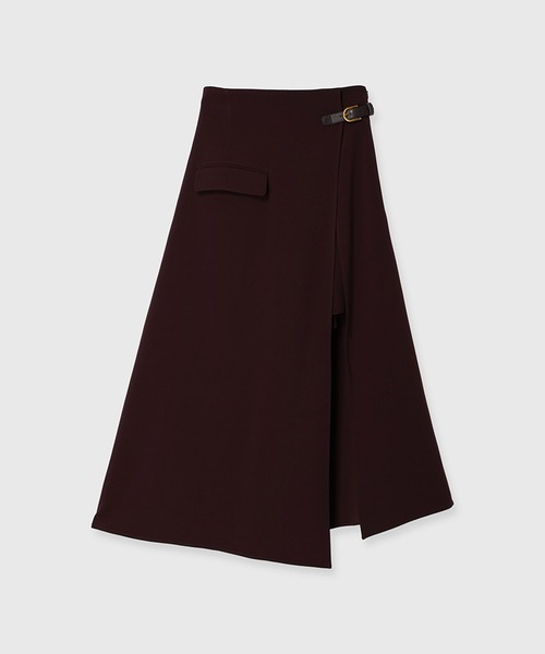 anuans スカート アシンメトリーレイヤードスカート : ZOZOTOWN
