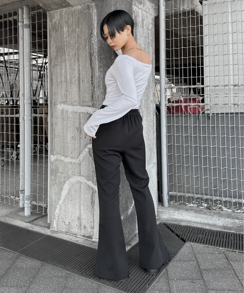 LVEU.（ラブユ） スラックス パンツ レディース : ZOZOTOWN Yahoo!店