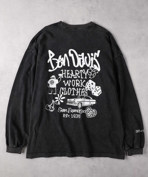 urday / アートワーク ロングTシャツ（Tシャツ/カットソー