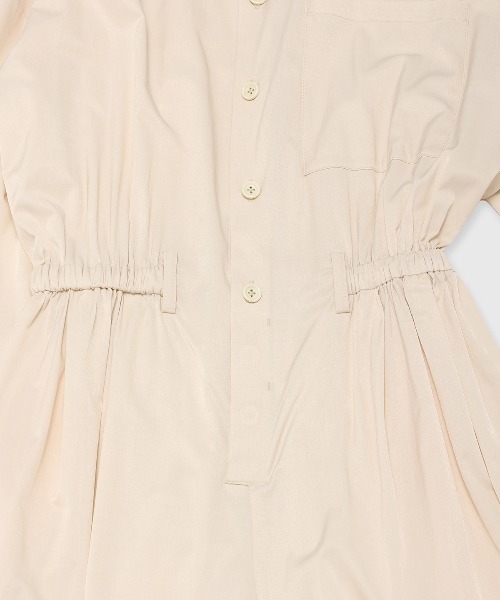 【新品】JOSE MOON /2WAY SHIRT JUMP SUITS 2WAY SHIRT JUMP SUITS(36 WHITE): DRESSjosemoon