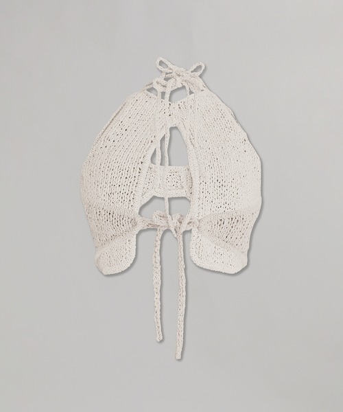 rokh COTTON CROCHETED VEST WITH BRA R24SF305 レディース