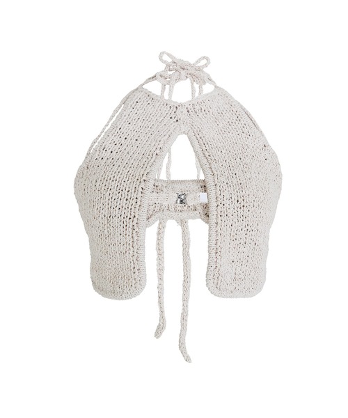 rokh COTTON CROCHETED VEST WITH BRA R24SF305 レディース rokh COTTON CROCHETED VEST WITH BRA R24SF305 レディース